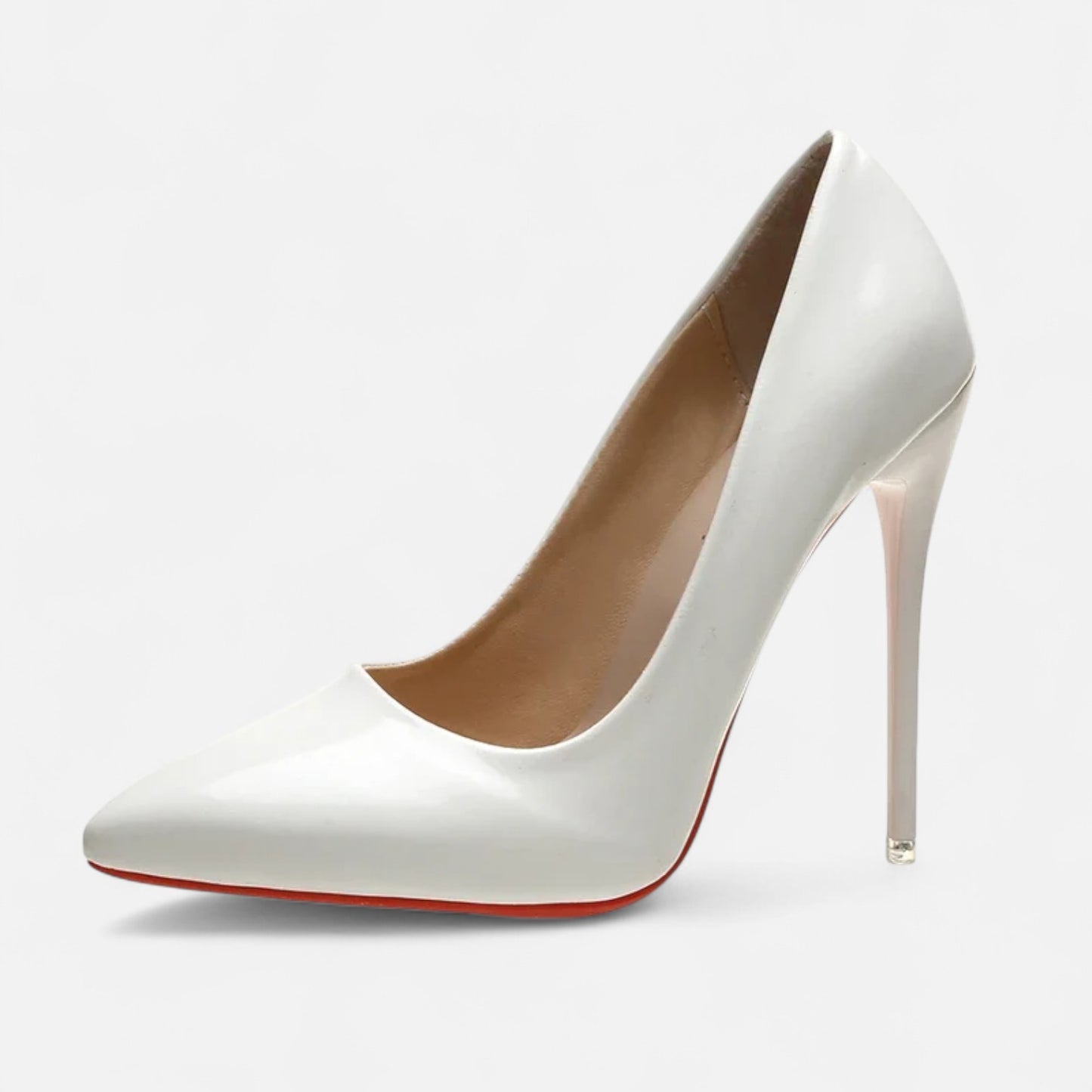 Celvarin | Women’s Premium Red Stilettos with Pointed Toe and Elegant Heel